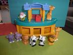 Fisher Price Ark met dieren en Noach, Ophalen, Gebruikt, Speelset, Met geluid