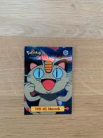 Meowth TV11 Holo Foil 1995 - Pokémonkaart, Ophalen of Verzenden, Gebruikt, Losse kaart, Foil