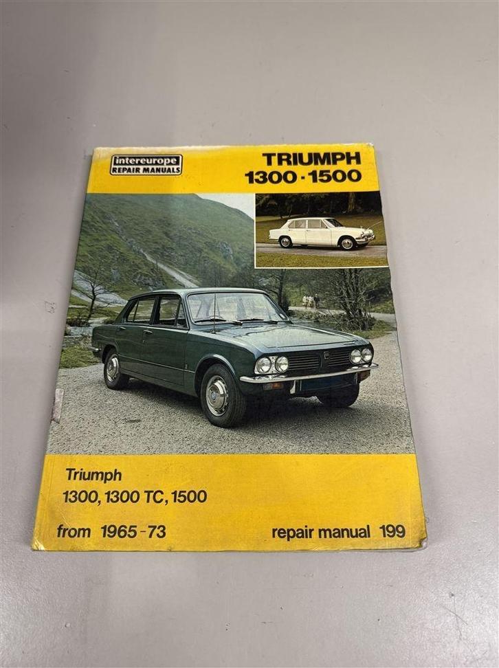 Triumph 1300, 1300TC, & 1500 [1965-1973] Intereurope Repair, Auto diversen, Handleidingen en Instructieboekjes, Ophalen of Verzenden