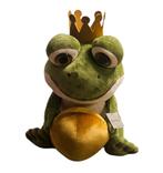 Efteling Grand Hotel XXL kikkerkoning knuffel *Nieuw*, Verzamelen, Efteling, Ophalen of Verzenden, Nieuw, Beeldje of Poppetje