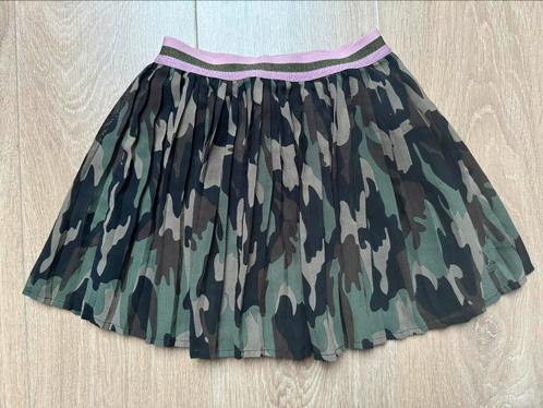 Shoeby Jill camouflage print rok groen/roze 110/116, Kinderen en Baby's, Kinderkleding | Maat 110, Gebruikt, Meisje, Jurk of Rok