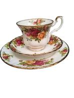 Royal Albert set Old Country Roses, Ophalen of Verzenden, Zo goed als nieuw, Porselein, Kop en/of schotel