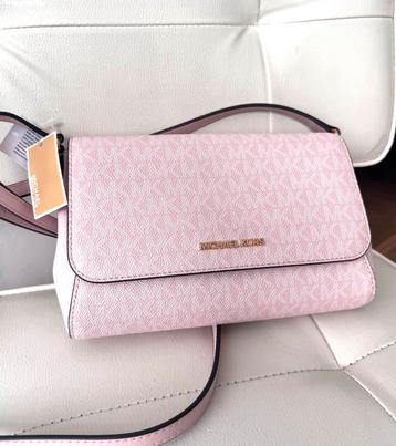 Michael Kors roze schoudertasje nieuw beschikbaar voor biedingen