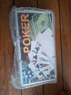 Pokerkoffer pokeren poker fiches chips nieuw pokerset, Ophalen of Verzenden, Nieuw