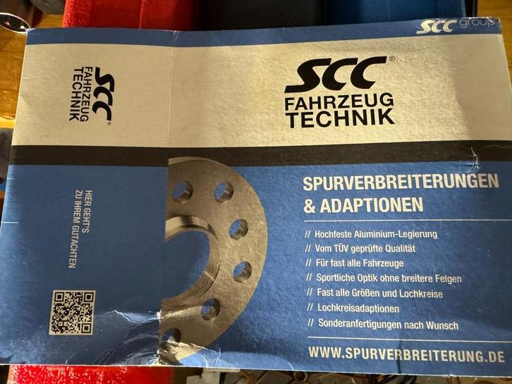 20mm Spacers, spoorverbreders Ford Mustang van SCC, Auto-onderdelen, Ophanging en Onderstel, Ford, Gebruikt, Ophalen of Verzenden