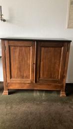 Antiek donker houten commode meidenkast art deco, Ophalen