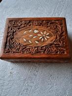 Juwelenkistje, Ophalen of Verzenden, Zo goed als nieuw, Bruin