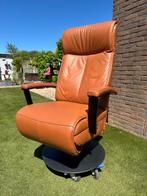 Prominent sta op relaxfauteuil., Huis en Inrichting, Ophalen, Gebruikt, Minder dan 75 cm, Metaal