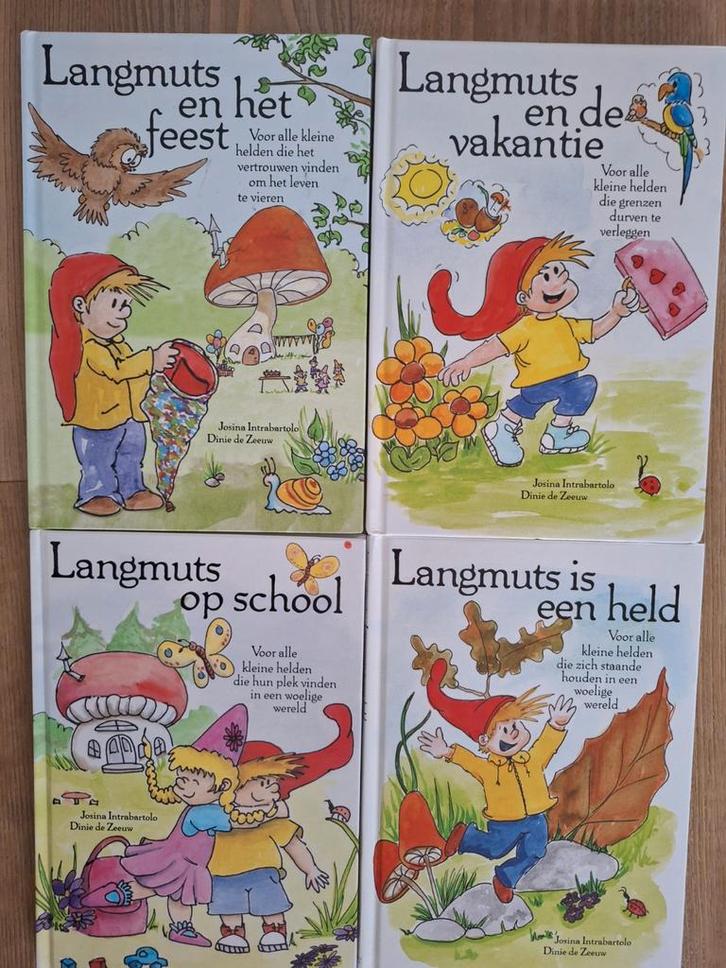 4 boeken van Langmuts - hoogsensitief opvoeden, Boeken, Kinderboeken | Kleuters, Nieuw, Fictie algemeen, Jongen of Meisje, Voorleesboek