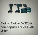 Makita DK372NX Combi-pack 18V, Doe-het-zelf en Verbouw, Gereedschap | Boormachines, 600 watt of meer, Variabele snelheid, Ophalen of Verzenden