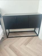 Zwart - Metaal Dressoir, Ophalen of Verzenden, Zo goed als nieuw, 25 tot 50 cm, Metaal