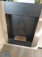 Moderne Gelhaard, bioethanol voor aan de wand, Ophalen of Verzenden, Gebruikt, Hangende haard, Gelhaard