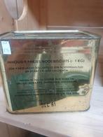 Vintage Verkade Noodbiscuits - Dec '61 - 1kg, Ophalen of Verzenden