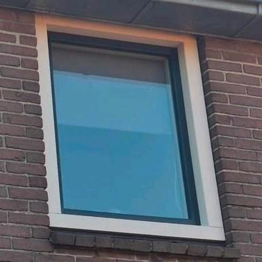 Prachtige houtloek Kunstof kozijnen te koop, Doe-het-zelf en Verbouw, Kozijnen en Schuifpuien, Zo goed als nieuw, Raamkozijn, Kunststof