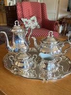 Koffie- en theeset - Verzilverd, Antiek en Kunst, Ophalen of Verzenden