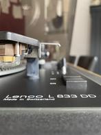 Lenco L833DD Platenspeler – Zware Zwitserse kwaliteit met, Overige merken, Automatisch, Ophalen of Verzenden, Zo goed als nieuw