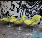 3 RUDI VERELST Atomic vintage jaren '70 relaxen voor Novalux, Huis en Inrichting, Stoelen, Ophalen, Bruin, Eén