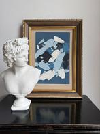 Kunst mid century modern art painting schilderij artwork, Antiek en Kunst, Ophalen of Verzenden