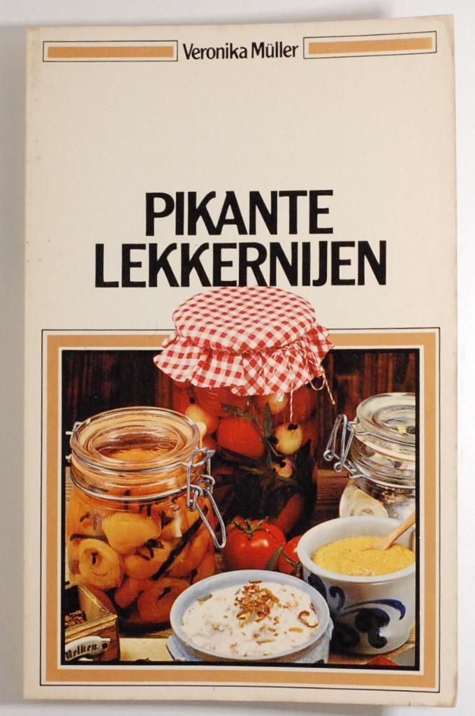 Pikante lekkernijen (1979), Boeken, Kookboeken, Zo goed als nieuw, Tapas, Hapjes en Dim Sum, Verzenden