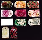 6720) rozen labeltjes, Ophalen of Verzenden, Zo goed als nieuw, Versiering
