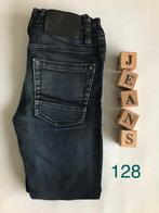 Unlocked spijkerbroek -128/ Donkerblauw smal model.ZGAN, Kinderen en Baby's, Kinderkleding | Maat 128, Broek, Gebruikt, Ophalen of Verzenden