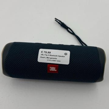 JBL Flip 5 Bluetooth Speaker Zwart | Met garantie beschikbaar voor biedingen