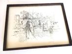 Schilderij veemarkt Purmerend, Antiek en Kunst, Ophalen
