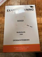 Examentraining Nederlands VWO 2024-2025 - Opdrachtenboek, Boeken, Ophalen of Verzenden, Zo goed als nieuw, VWO, Nederlands