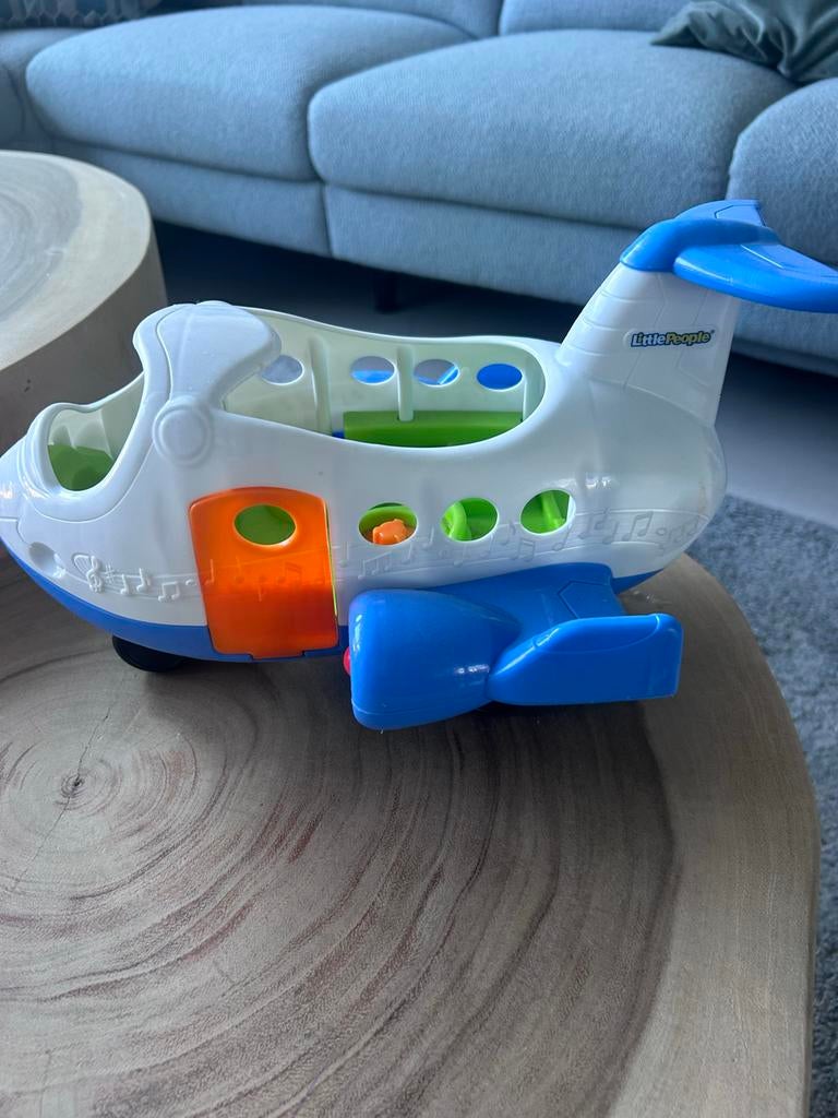Fisher Price Little People Vliegtuig, Kinderen en Baby's, Speelgoed | Vtech, Ophalen of Verzenden, Gebruikt, 2 tot 4 jaar