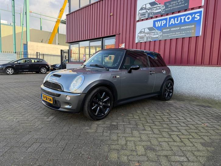 Mini cooper s |NIEUWE APK|ALCANTARA HEMEL|, Auto's, Mini, Bedrijf, Te koop, Cooper S, ABS, Airbags, Airconditioning, Alarm, Bluetooth