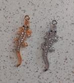 krokodil strass bedels, Ophalen of Verzenden, Nieuw, Bedel