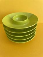 Vijf vintage eierdoppen van Mepal (Lochem), Huis en Inrichting, Keuken | Servies, Overige materialen, Overige typen, Ophalen of Verzenden