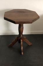 prachtig  eiken plantentafeltje 60 er jaren vintage, Antiek en Kunst, Ophalen of Verzenden