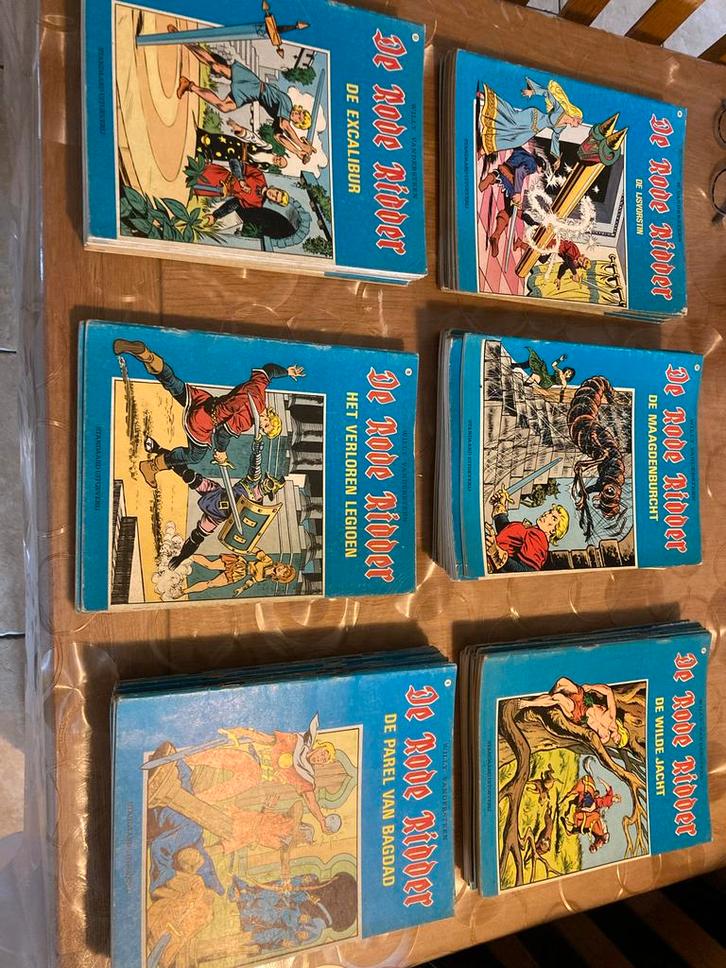 Rode Ridder Stripboeken - Diverse Uitgaven, Boeken, Stripboeken, Gelezen, Meerdere stripboeken, Ophalen of Verzenden