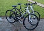 Cube nature hybride mooie set dames + heren, Gebruikt, 49 tot 53 cm, Meer dan 20 versnellingen, Ophalen
