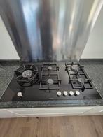 Siemens gaskookplaat 5 pits met wokbrander, Gebruikt, Ophalen of Verzenden, Inbouw, Gas