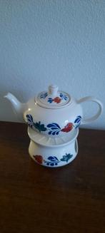 THEEPOT MET THEELICHT, Huis en Inrichting, Keuken | Servies, Overige typen, Ophalen of Verzenden, Zo goed als nieuw, Aardewerk