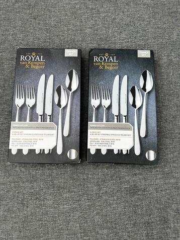 Royal van Kempen en Begeer Dinerbestek. Nieuw! beschikbaar voor biedingen