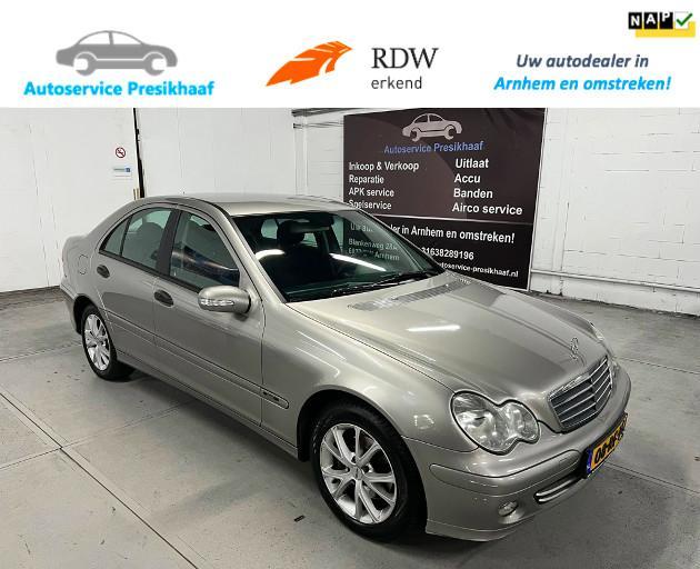 Mercedes-Benz C-klasse 180 K. Classic ECC / NAP / NAVIGATIE, Auto's, Mercedes-Benz, Bedrijf, Te koop, C-Klasse, ABS, Airbags, Airconditioning