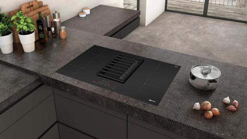 Neff kookplaat met afzuiging T58PL6EX2 Home Connect, Witgoed en Apparatuur, Kookplaten, Gebruikt, Inbouw, Inductie, 4 kookzones