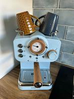 Create koffiemachine matt blue Wood, Witgoed en Apparatuur, Koffiezetapparaten, 10 kopjes of meer, Ophalen of Verzenden, Zo goed als nieuw