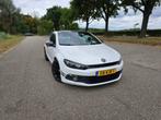 Volkswagen Scirocco 2.0 TSI DSG 2009 Wit, Auto's, 65 €/maand, Zwart, 4 cilinders, 1984 cc