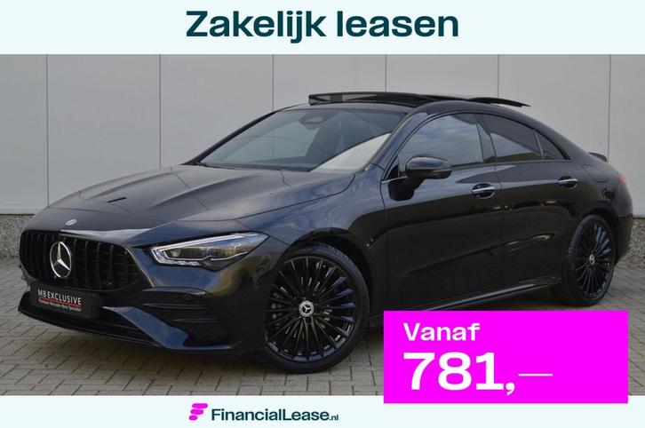 Mercedes-Benz CLA 180 AMG 45s Night Edition1 Facelift 2023, Auto's, Mercedes-Benz, Bedrijf, Lease, Financial lease, CLA, 360° camera