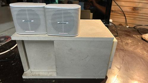 Bose acoustimass 3, Audio, Tv en Foto, Luidsprekers, Gebruikt, Front, Rear of Stereo speakers, Bose, Ophalen