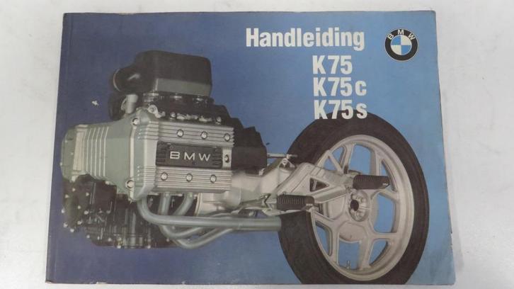Instruktieboekje handleiding BMW K 75 K 75 C K 75 S, Motoren, Handleidingen en Instructieboekjes, BMW, Ophalen of Verzenden