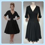 Zwarte Unique Vintage Delores swing jurk  40s 50s stijl, Kleding | Dames, Jurken, Maat 38/40 (M), Unique Vintage, Zwart, Ophalen of Verzenden
