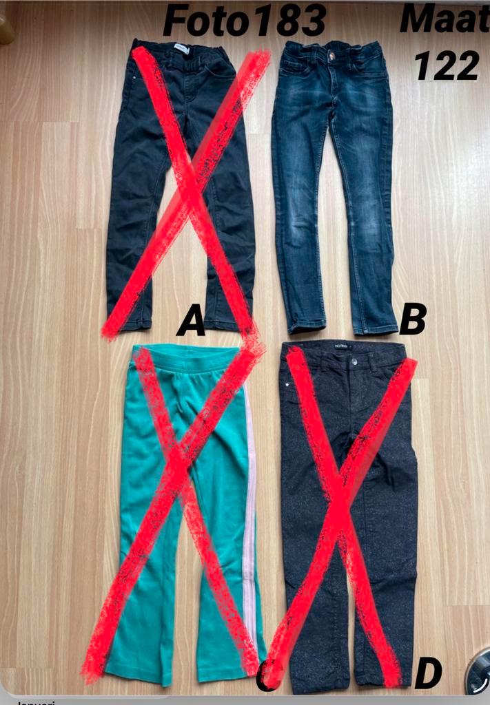 Broek meisje maat 122 zgan *foto 183*, Kinderen en Baby's, Kinderkleding | Maat 122, Zo goed als nieuw, Meisje, Broek, Ophalen of Verzenden