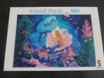 puzzel waternimf / zeemeermin 500 stukjes, Ophalen of Verzenden, Meer dan 50 stukjes, Gebruikt, 6 jaar of ouder
