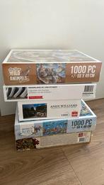 Legpuzzels 1000 stukjes (5 verschillende) NIEUW in plastic!, Hobby en Vrije tijd, Denksport en Puzzels, Ophalen, 500 t/m 1500 stukjes