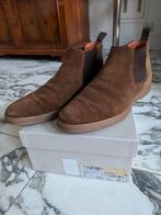 Bruine Heren Santoni Chelsea Boots  maat 43 Goed, Kleding | Heren, Schoenen, Ophalen of Verzenden, Zo goed als nieuw, Bruin, Boots